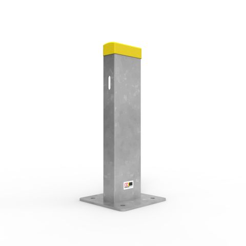 W-Beam Single Height Post 725mm Surface Mounted - Galvanised