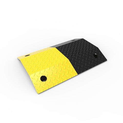 Slo-Motion Heavy Duty Speed Hump 500mm - Black/Yellow