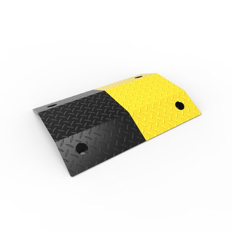 Slo-Motion Standard Duty Speed Hump 500mm - Black/Yellow