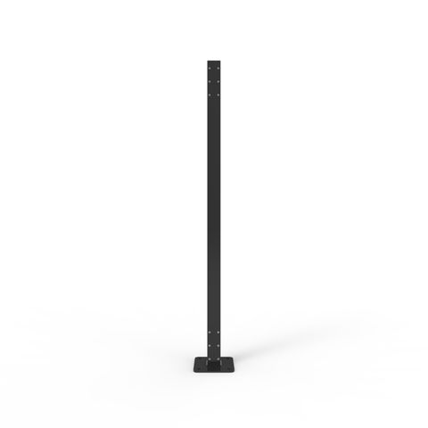 Port-a-Guard Post - Powder Coated Black