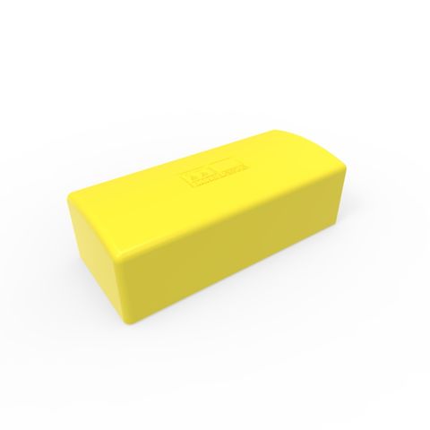 Cap to suit W Beam Post - LLDPE Yellow