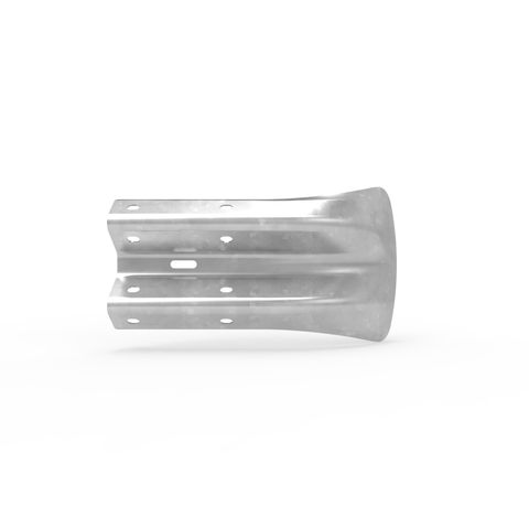 W-Beam Fish Tail End Terminal - Galvanised