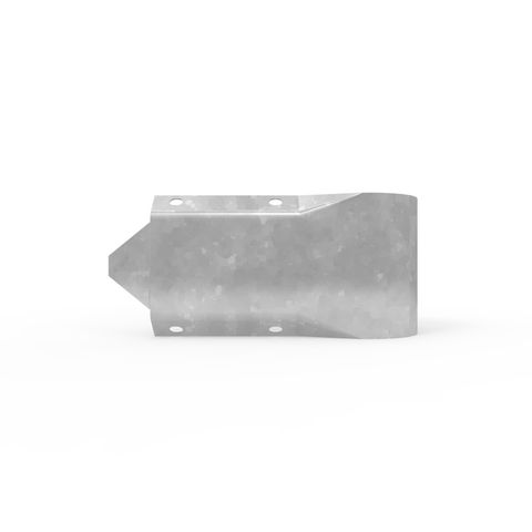 W-Beam Stubby Nose End Terminal - Galvanised