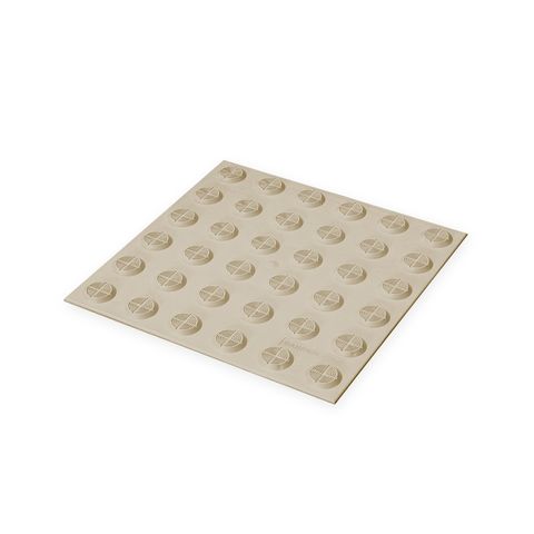 Warning Tactile Pad 300 x 300mm - Cream TPU