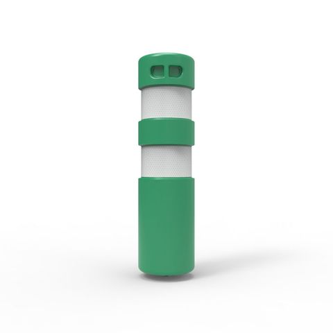 Rebound Bollard - Screw Based 750 x 200mm with Anchor - Green