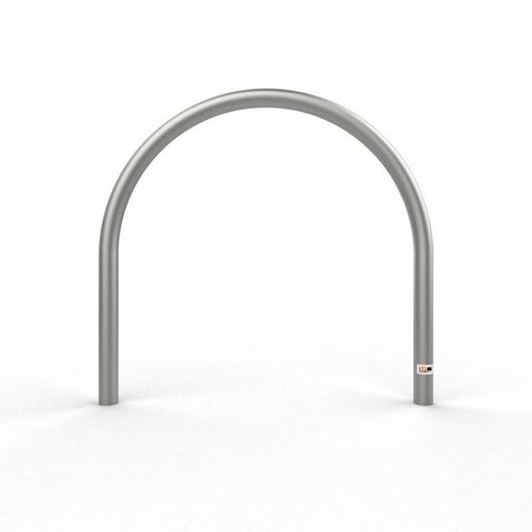 Bike Rail - Style 3 Below Ground 316 Stainless Steel