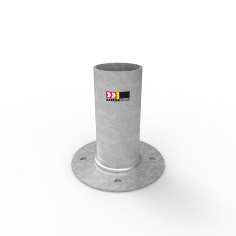 Cam-lok Removable Bollard 90mm Holder - Surface Mounted