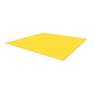Anti-Slip Floor Plate 1200 x 1200mm - FRP Yellow