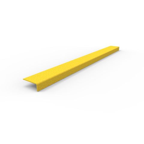 Anti-Slip Stair Nosing 900 x 76 x 30mm - FRP Yellow