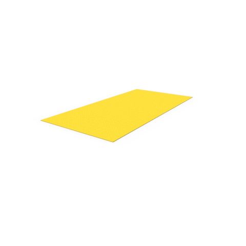 Anti-Slip Floor Plate 600 x 1200mm - FRP Yellow
