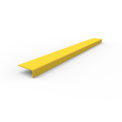 Anti-Slip Stair Nosing 750 x 76 x 30mm - FRP Yellow