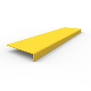 Anti-Slip Stair Nosing 600 x 152 x 30mm - FRP Yellow