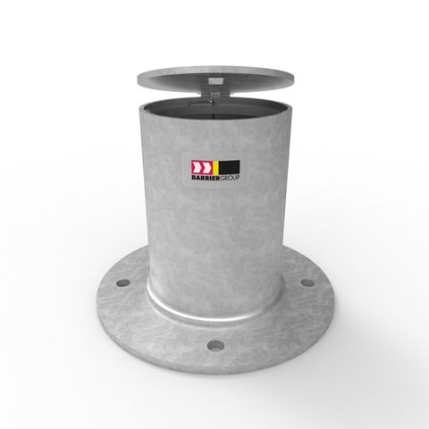 Sleeve-lok Removable Bollard 140mm Holder - Surface Mounted