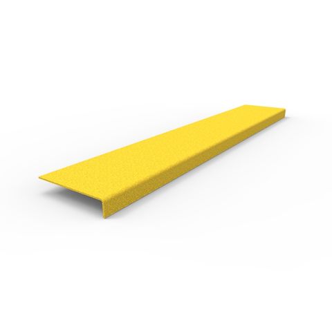 Anti-Slip Stair Nosing 900 x 152 x 30mm - FRP Yellow