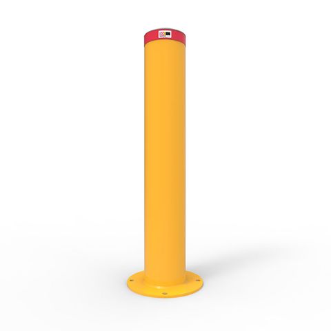 Bollard 220mm Surface Mounted - Galvanised and Powder Coated