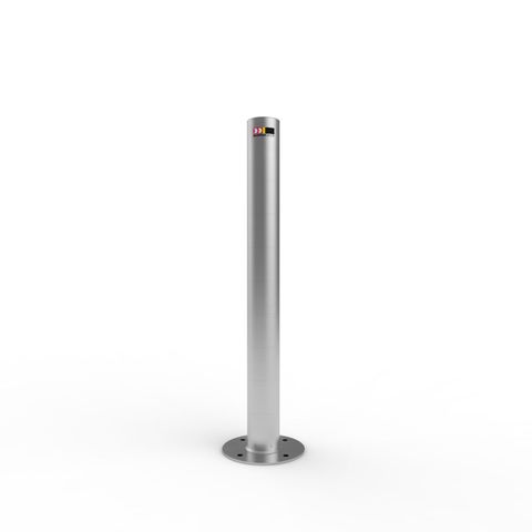 Bollard 90mm Surface Mounted - 316 Stainless Steel