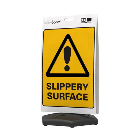 Info-Board - Slippery Surface