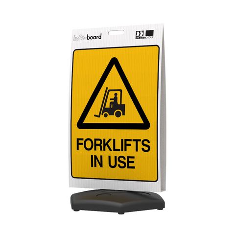 Info-Board - Forklifts in Use