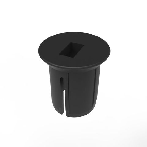 Neata Socket Cover Cap - Black Plastic