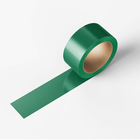 Floor Marking Tape 48mm x 33m Pack of 4 - Green PVC