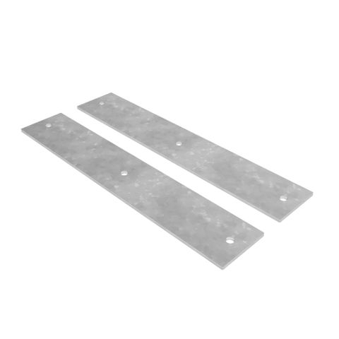 Fixing Kit for Roll-Over Mezzanine Gate - Galvanised Reinforcement Plates x 2