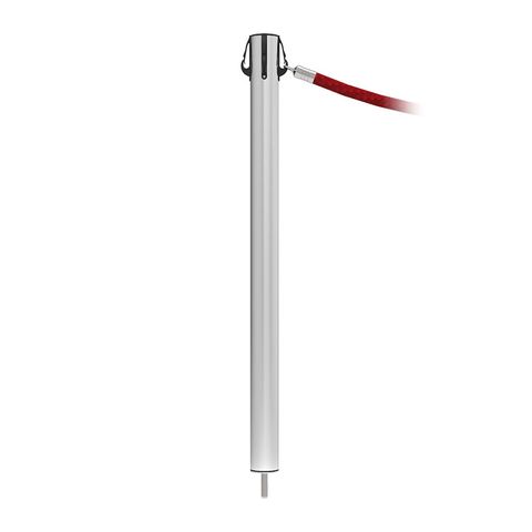 Flexi In-floor Stainless Steel Hook Post - 4 Way