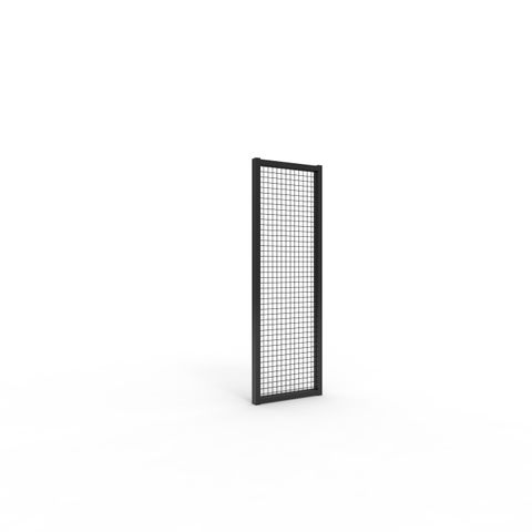 De-Fence Mesh Panel 1150 high x 500mm Post Centres - Powder Coated Black