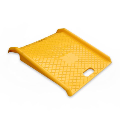 Portable Trolley Ramp 600mm - Yellow