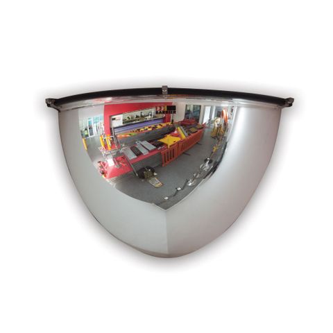 Convex Mirror Corner Dome 700mm Indoor