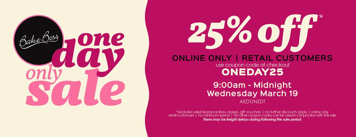 One Day Only Sale