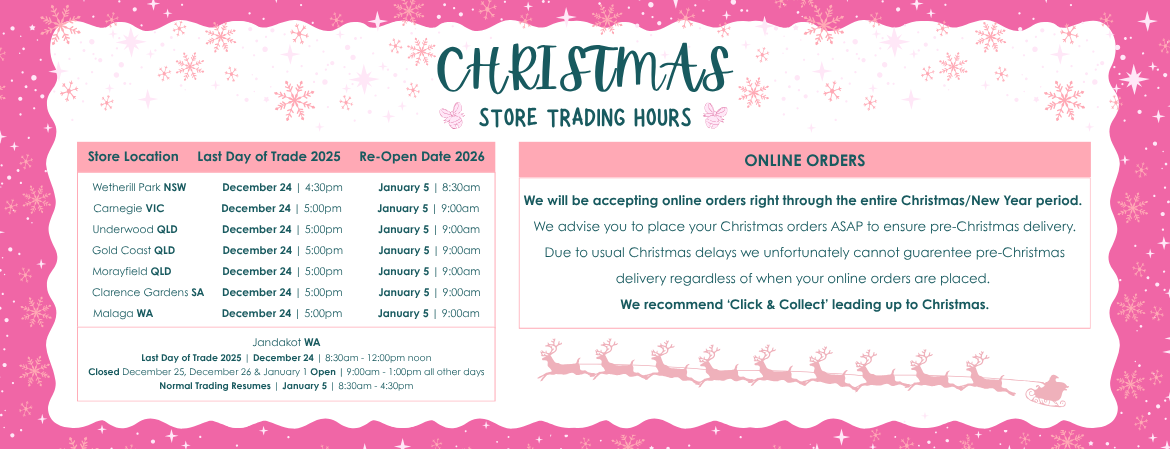 BBAU Christmas Closure