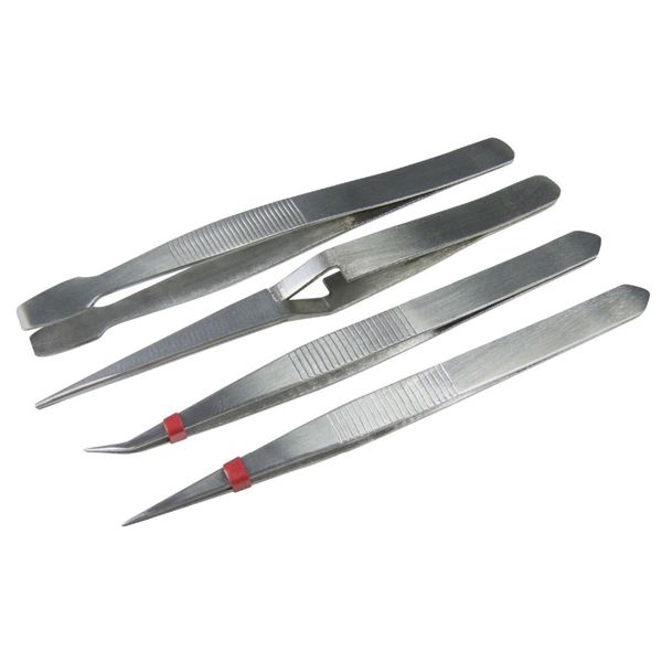 TWEEZER SET 4 PIECES