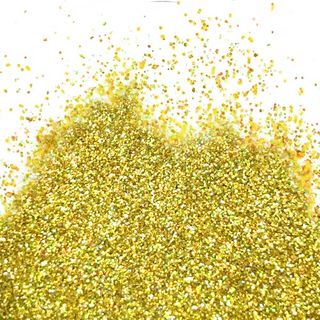 BARCO | FLITTER GLITTER | GOLD HOLOGRAM | NON TOXIC | 50ML