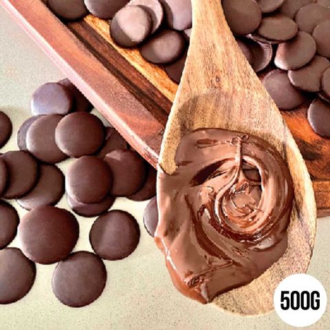 CAKE CRAFT | DARK COMPOUND CHOCOLATE CALLETS | 500G