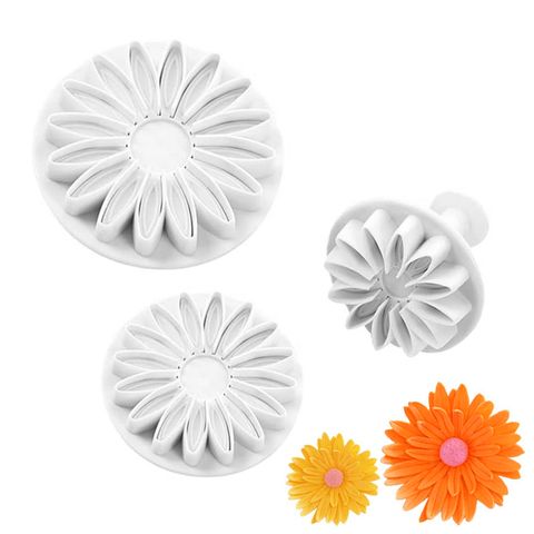 SUNFLOWER/GERBERA/DAISY PLUNGER CUTTER | 3 PIECES