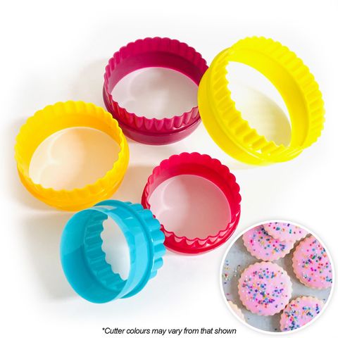 Circle cookie 2024 cutter set