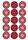 A-LEAGUE WESTERN SYDNEY WANDERERS FC 2 INCH/5CM CUPCAKE IMAGE SHEET - 15 PER SHEET