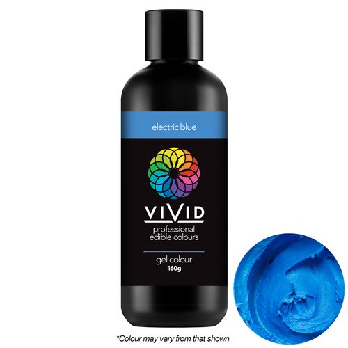 VIVID | ELECTRIC BLUE | GEL COLOUR | 160G