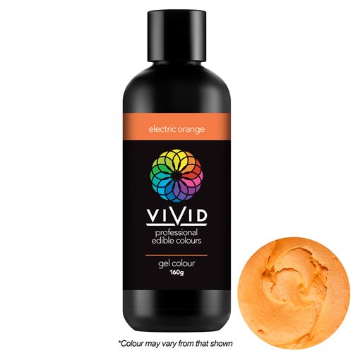 VIVID | ELECTRIC ORANGE | GEL COLOUR | 160G