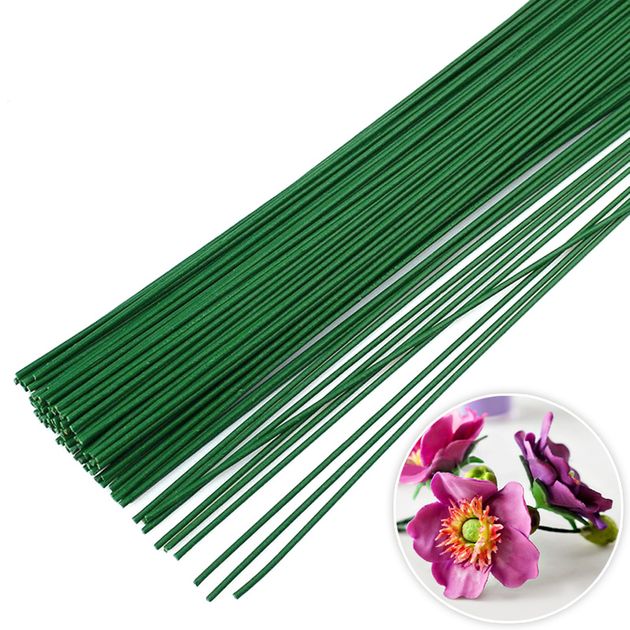 Flower Wire 26 Gauge - DARK GREEN