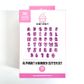 CAKE CRAFT | ALPHABET & NUMBER CUTTER SET