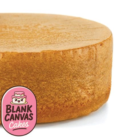 FROZEN WHITE MUD CAKE | 7" ROUND | BLANK CANVAS CAKES