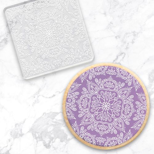 FLORAL MANDALA PATTERN | DEBOSSER