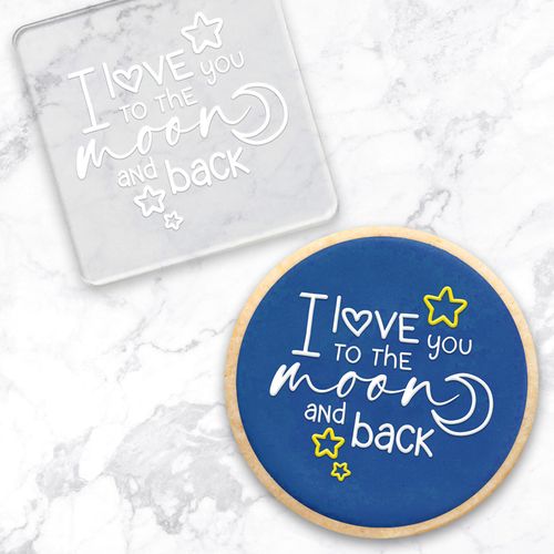 I LOVE YOU TO THE MOON AND BACK | DEBOSSER