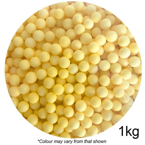 SPRINK'D | 6MM LIGHT YELLOW FLOSS BALL | 1KG | B/B 13/08/25