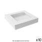 DISPLAY COOKIE BOX | 155MM X 155MM X 30MM | 10 PIECES