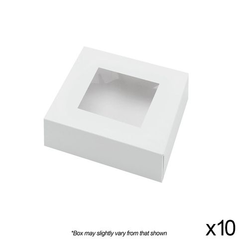 DISPLAY COOKIE BOX | 90MM X 90MM X 30MM | 10 PIECES