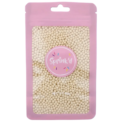 SPRINK'D | SUGAR BALLS | IVORY | 2MM | 60G