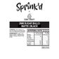 SPRINK'D | SUGAR BALLS | BLACK | 2MM | 500G