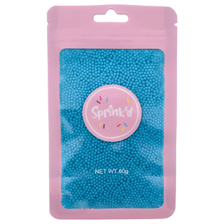 SPRINK'D | SUGAR BALLS | BRIGHT BLUE | 2MM | 60G